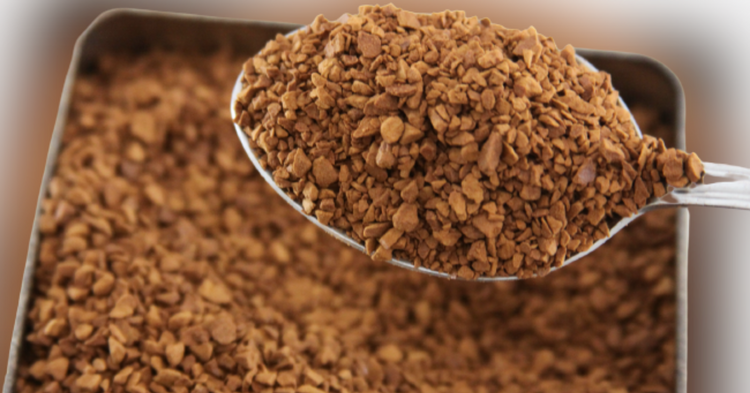 Freeze-Dried Coffee Crystals