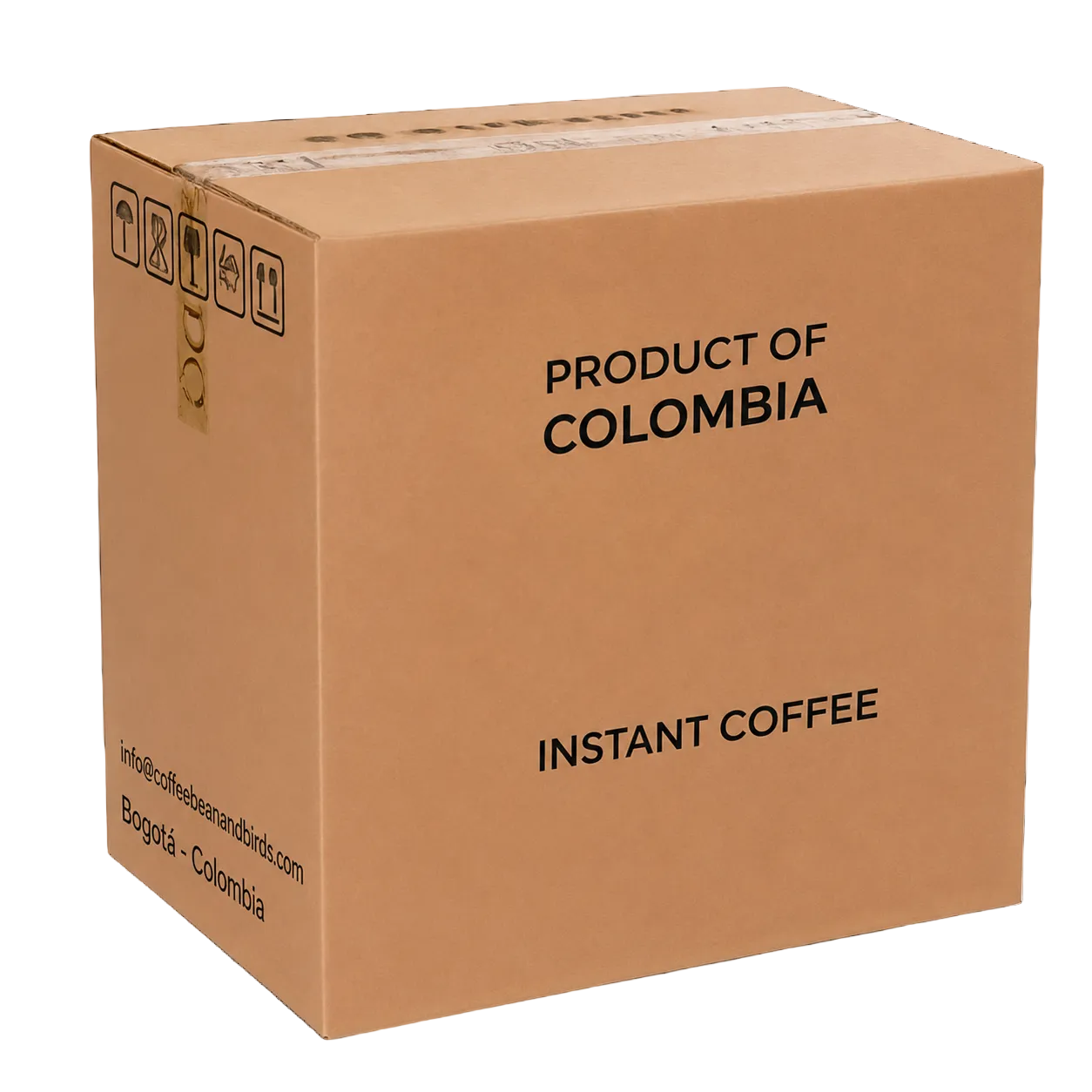 Wholesale Colombian instant coffee bulk box - Coffee Bean and Birds Bogotá Colombia