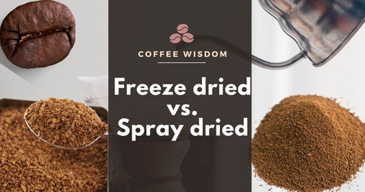 Discover the differences between freeze-dried coffee and spray-dried coffee
