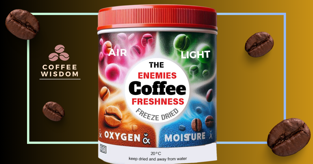 The Enemies of Freeze Dried Coffee Freshness