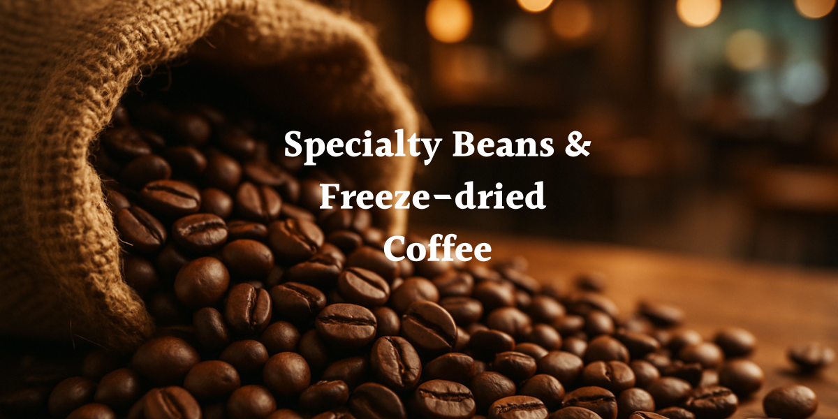 Saco de café tostado de especialidad Coffee Bean and Birds