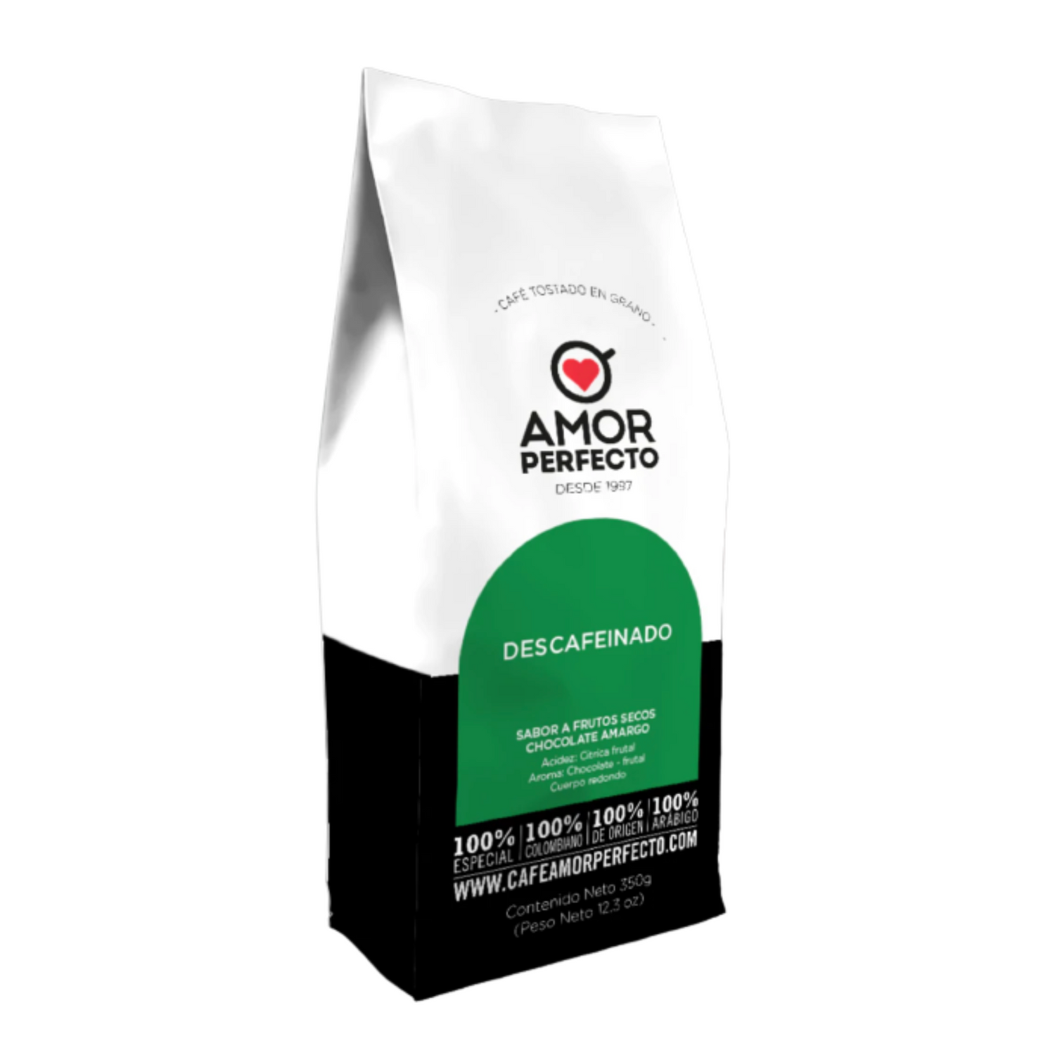 Amor Perfecto Decaffeinated single origin - low acid coffee