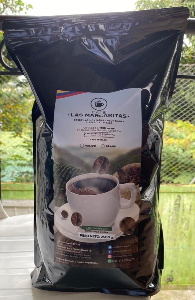 Las Margaritas Coffee 2500g/5Lb