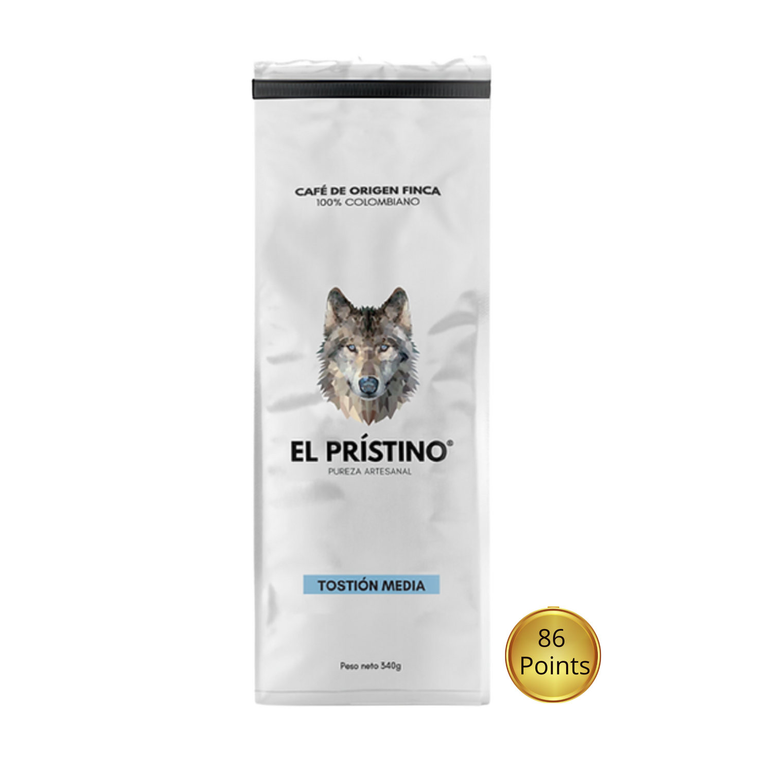 El Prístino Specialty Colombian Coffee - Medium Roast. Buy it here at Coffee Bean and Birds