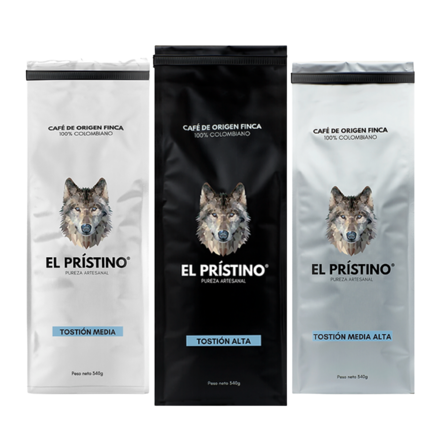 Pristino Single-Origin Certified Coffee Combo Pack 36oz / 1.2 Kg