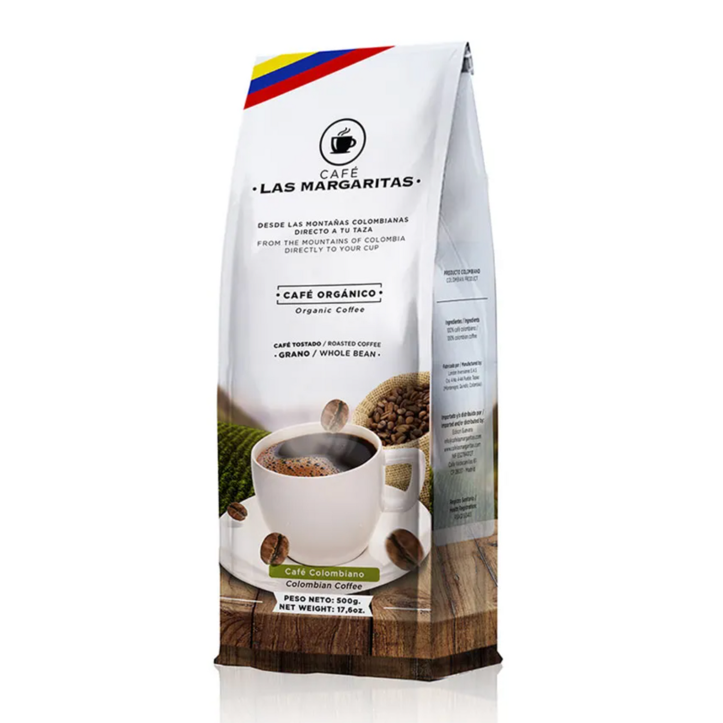 Las Margaritas Single-Origin Certified Specialty Coffee. FInd it here at Coffee Bean and Birds