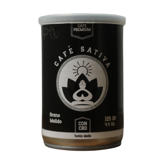 Sativa Single-origin Organic coffee with CBD 125g